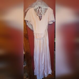 Db Studio Collections, blush Pink, floor length dress worn once for wedding.